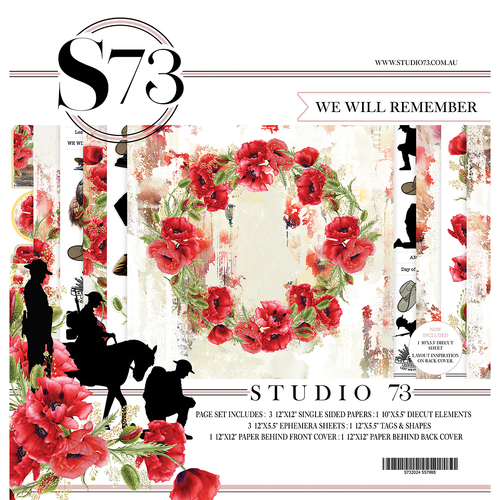 Studio 73 - We Will Remember Page Set - 12x12 Collection Set
