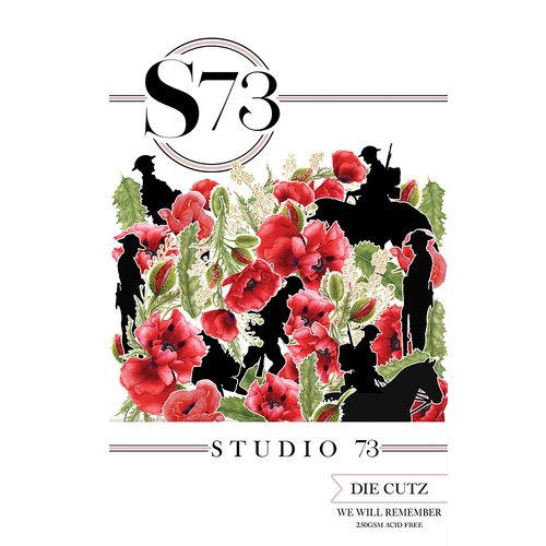 Studio 73 - We Will Remember - DieCutz Elements