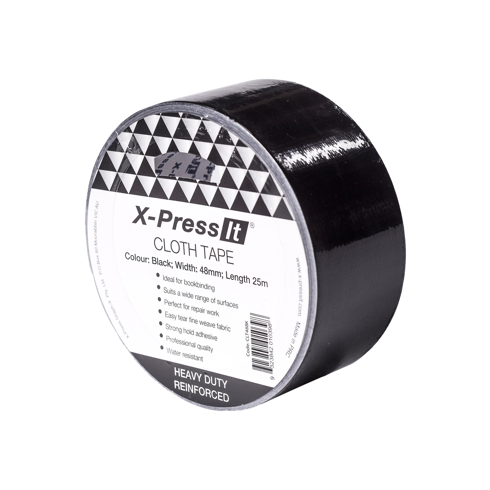 X-Press It Cloth Tape - Black - X-press It