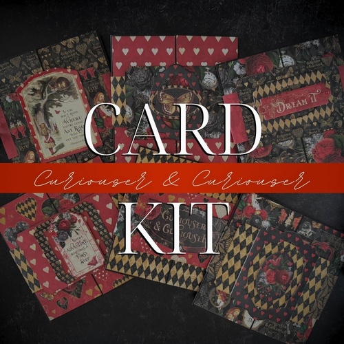 Graphic 45 - Card Kit - Curiouser & Curiouser 