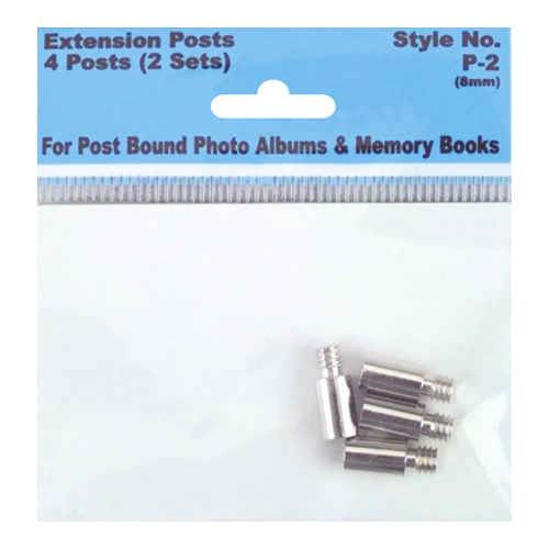 Pioneer - Screw Post Extenders 8mm 4/Pkg