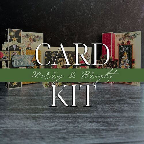 Graphic 45 - Card Kit - Merry & Bright - Card Kit