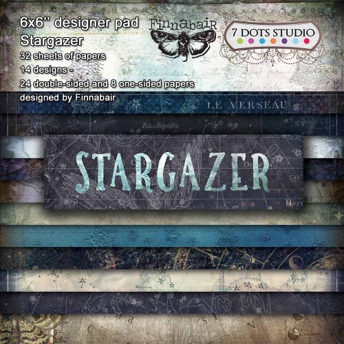 7 Dots Studio - Stargazer - 6x6 Paper Pad