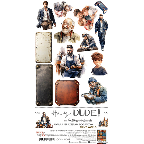 Craft O'Clock - Hey Dude - Extras Set - Men's World