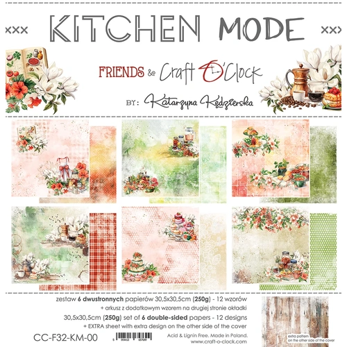 Craft O'Clock - Kitchen Mode - 12x12 Collection Pack