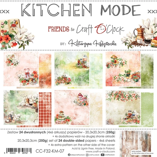 Craft O'Clock - Kitchen Mode - 8x8 Collection Pack