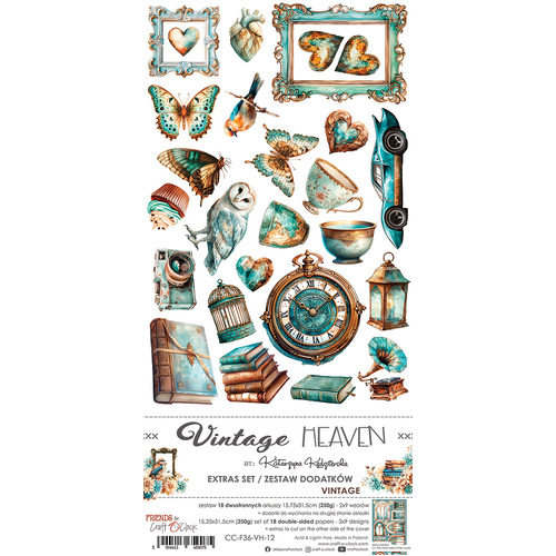 Craft O'Clock - Vintage Heaven - Extras Set - Vintage