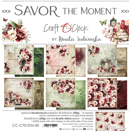 Craft O'Clock - Savor the Moment - 12x12 Collection Pack