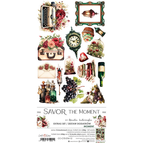 Craft O'Clock - Savor the Moment - Extras Set - Moment