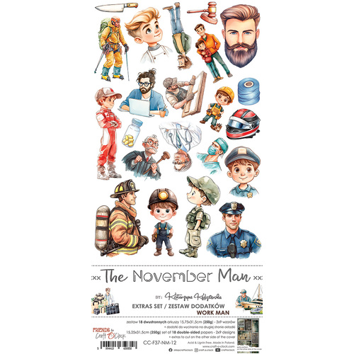 Craft O'Clock - The November Man - Extras Set - Work Man