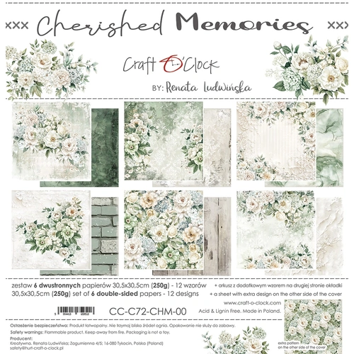 Craft O'Clock - Cherished Memories - 12x12 Collection Pack