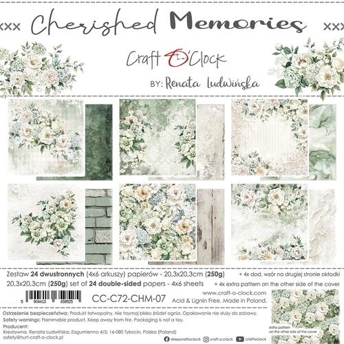 Craft O'Clock - Cherished Memories - 8x8 Collection Pack