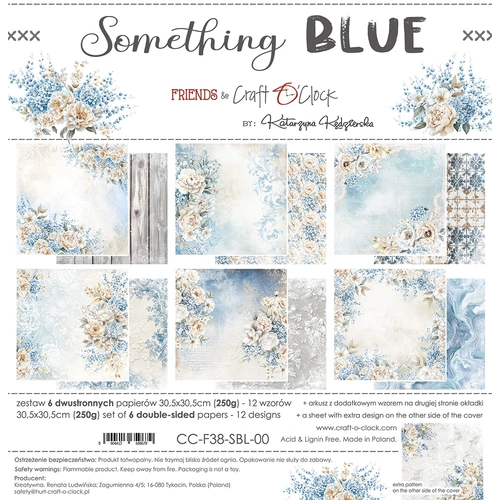 Craft O'Clock - Something Blue - 12x12 Collection Pack