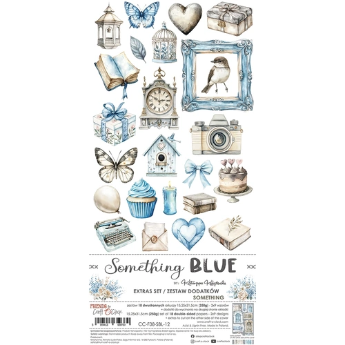 Craft O'Clock - Something Blue - Extras Set - Something