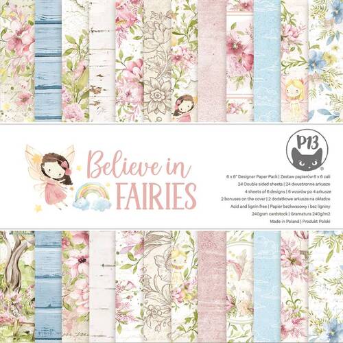 P13 - Believe in Fairies - 6x6 Paper Pad