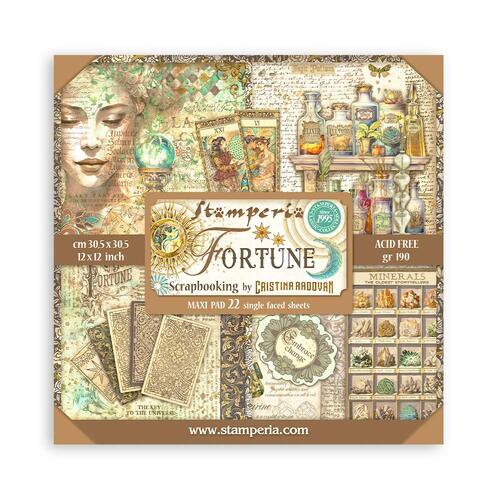 Stamperia - Fortune Maxi - 12x12 Paper Pad