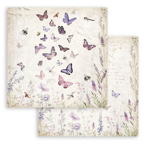 Stamperia - Lavender - Butterflies