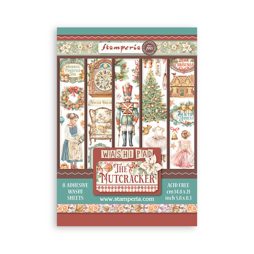 Stamperia - The Nutcracker - A5 Washi Pad