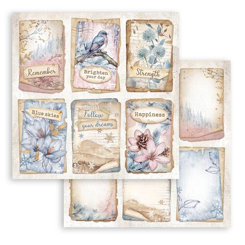 Stamperia - Dewdrops - 6 Cards