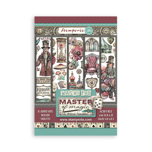 Stamperia - Master of Magic - A5 Washi Pad