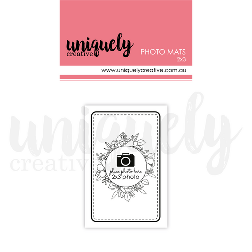 Uniquely Creative - 2"x 3" Photo Mats