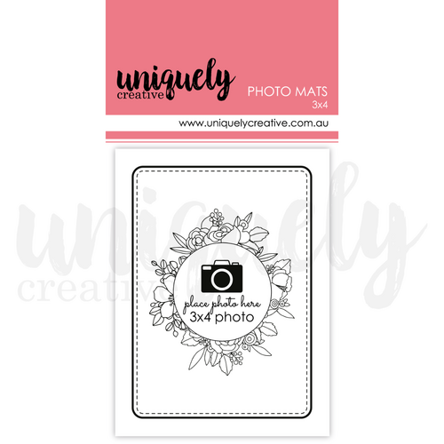 Uniquely Creative - 3"x 4" Photo Mats