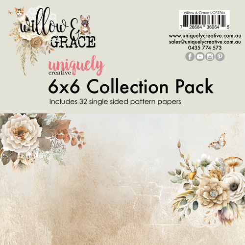 Uniquely Creative - Willow & Grace - 6x6 Collection Pack