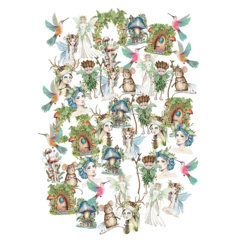 Uniquely Creative - Enchanted Forest Characters - Vellum Creative Cuts