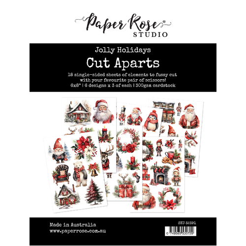 Paper Rose Studio - Jolly Holidays - Cut Aparts