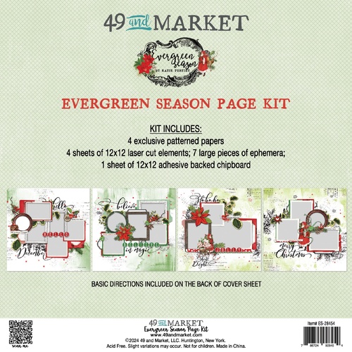 49 and Market - Evergreen Season - Page Kit