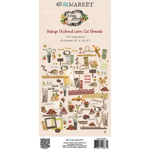 49 and Market - Vintage Orchard - Laser Cut Elements