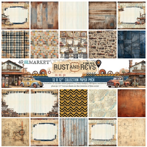 49 and Market - Rust and Revs - 12x12 Collection Pack