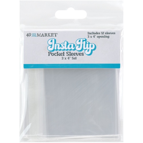 49 and Market - InstaFlip Sleeves - 3"X4"