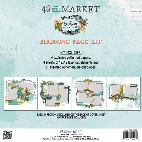 49 and Market - Birdsong - Page Kit