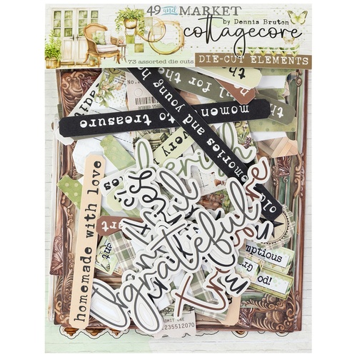 49 and Market - Cottagecore - Die-Cut Elements