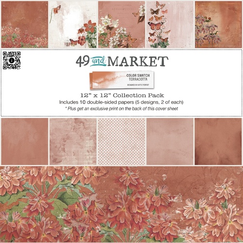 49 and Market - Color Swatch: Terracotta - 12x12 Collection Pack