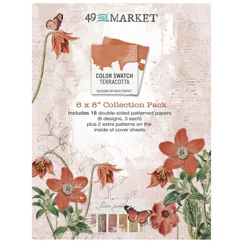 49 and Market - Color Swatch: Terracotta - 6x8 Collection Pack