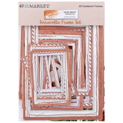 49 and Market - Color Swatch: Terracotta - Frame Set