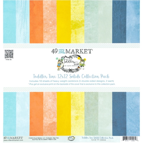 49 and Market - Toddler Time Solids - 12x12 Collection Pack