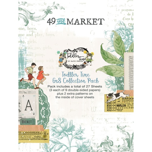 49 and Market - Toddler Time - 6x8 Collection Pack