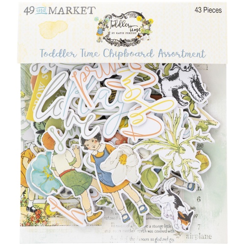 49 And Market - Toddler Time – Chipboard Assortment