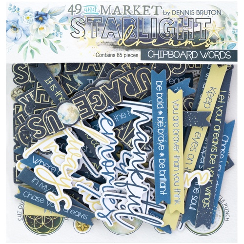 49 And Market - Starlight Dreams – Chipboard Words