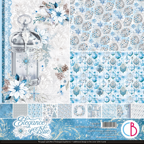 Ciao Bella - Elegance of Blue - 12x12 Paper Pad (8pk)