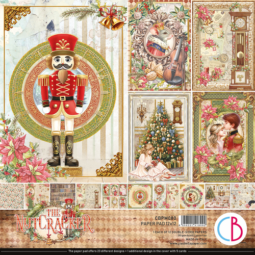 Ciao Bella - The Nutcracker - 12x12 Paper Pad (12pk)