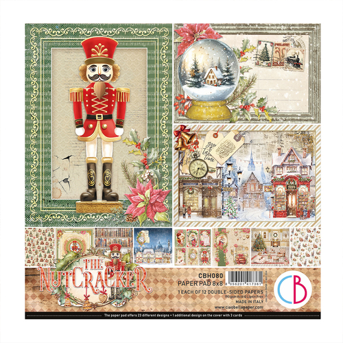 Ciao Bella - The Nutcracker - 8x8 Paper Pad (12pk)