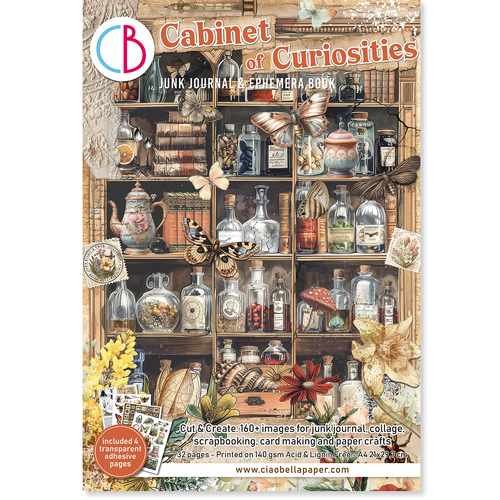 Ciao Bella - Cabinet of Curiosities A4 32/Pkg