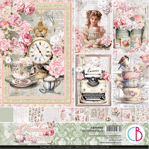 Ciao Bella - Timeless Moments - 12x12 Paper Pad (12pk)