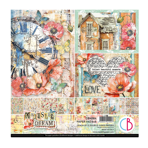 Ciao Bella - Majestic Dream - 8x8 Paper Pad (12pk)