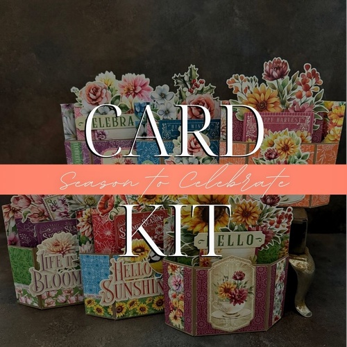 Graphic 45 - Card Kit - Season to Celebrate 