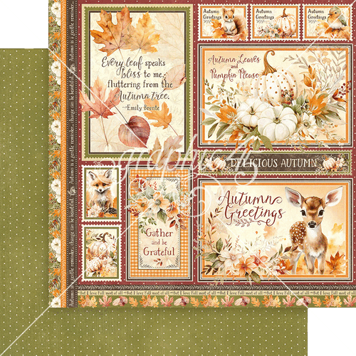 Graphic 45 - Autumn Greetings - Autumn Greetings